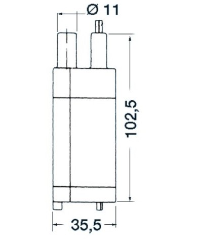 Pompa di sentina caravel 12v (16.101.00)